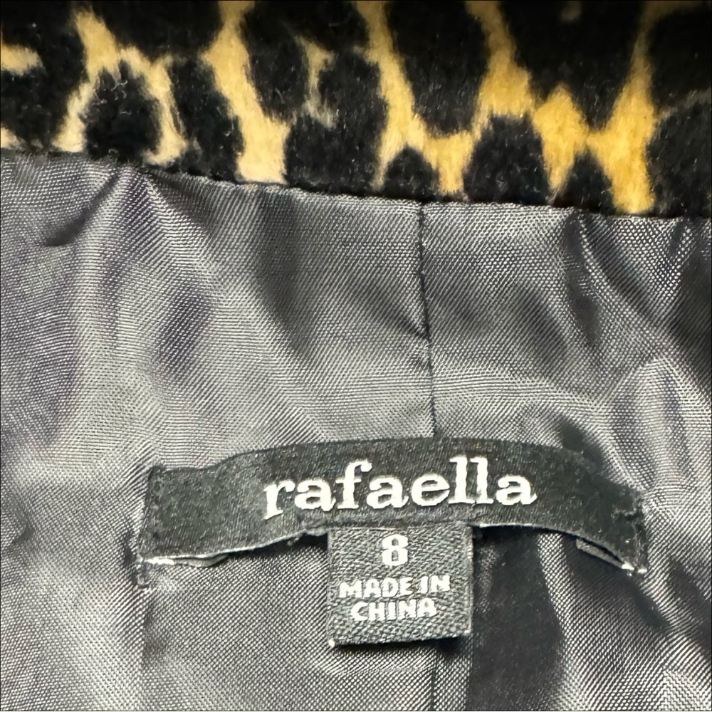 Rafaella | Faux Fur Animal Print Blazer NWT - Picture 9 of 15